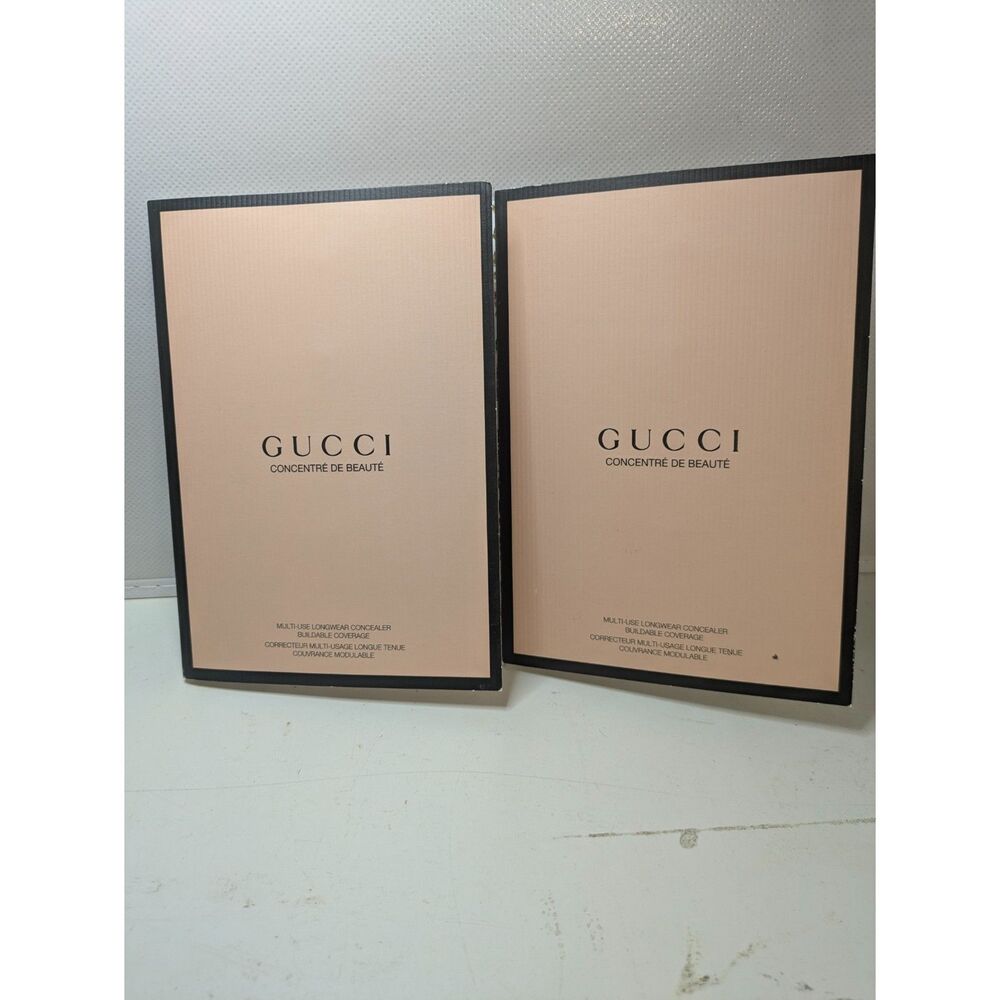 Gucci Concentré de Beauté Multi-Use Longwear Concealer Sample Lot of 2